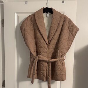 Anna & Ava Quilted Tan Vest